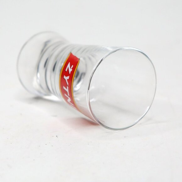 ŻYTNIA Polish Vodka Shot Glass Clear Glass Barware Collector Liquor Gift - Picture 3 of 4